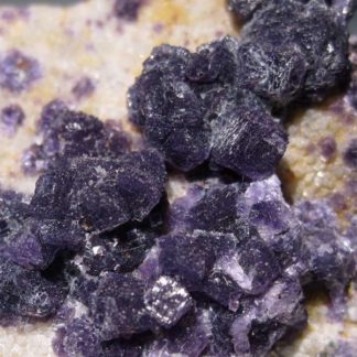 Fluorine violette de Buxières-les-mines, Allier.