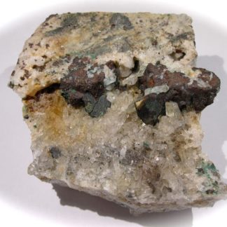 Chalcopyrite, mine de La Gardette, Oisans, Isère.