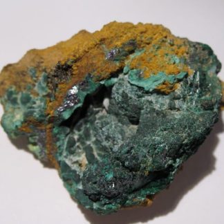 Malachite et cuprite, mine de Chessy, Rhône.