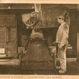 Carte Postale Ancienne (CPA) "Mine de Potasse (Dornach)".