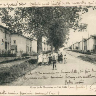 Mines de la Mourière, les cités à Piennes en Meurthe-et-Moselle.