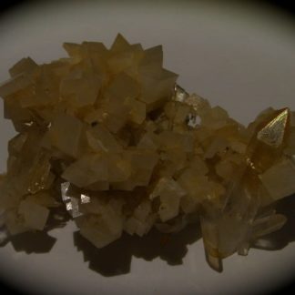 Dolomite sur quartz de Saint Pierre de Mésage, Isère.