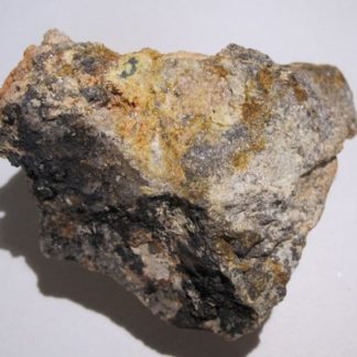Bismuth, Russellite et Zavaritskite, Échassière, Allier.