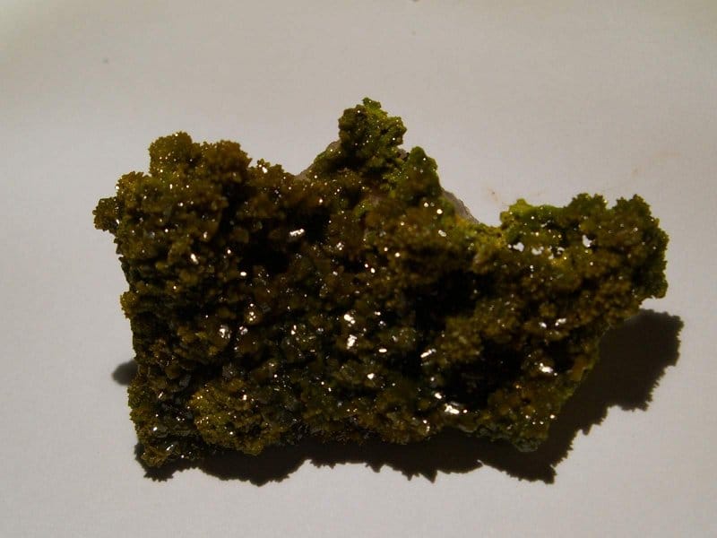 Pyromorphite verte et fluorine de Chaillac (Indre).