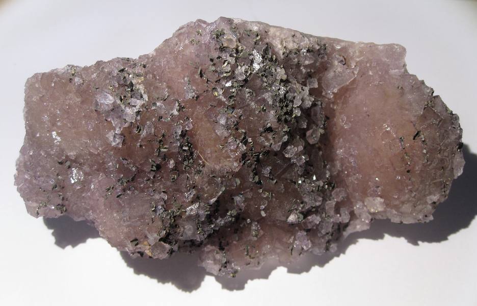 Fluorite, Fontsante mine, Var, France.