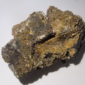 Fluorine sur sidérite, Peyrebrune, Tarn.