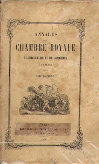 Géologie et minéralogie de la Savoie, livre de Gabriel de MORTILLET.