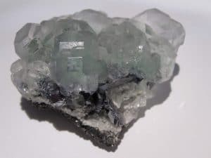 Fluorite et galène, Naïca, Chihuahua, Mexique.