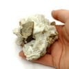 Calcite de pegmatite, Quartz et Muscovite, Carrière Menou, Saint-Salvy, Tarn.