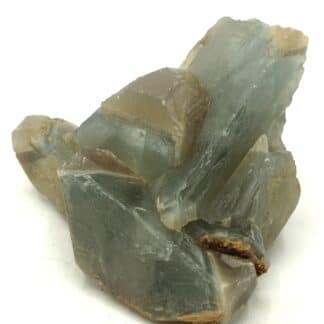 Baryte bleue, mine de Maine à Reclesne, Saône-et-Loire (Morvan).