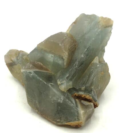 Baryte bleue, mine de Maine à Reclesne, Saône-et-Loire (Morvan).