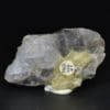 Baryte, galerie Fontfraîche, Saint-Pierre-de-Mésage, Isère, France.