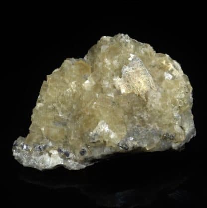 Barytine et fluorine, mine du Rossignol, Chaillac, Indre.