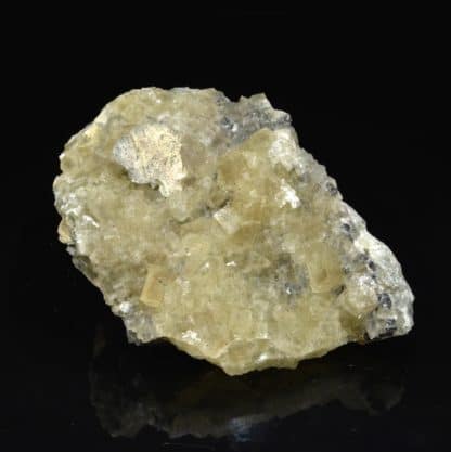 Barytine et fluorine, mine du Rossignol, Chaillac, Indre.