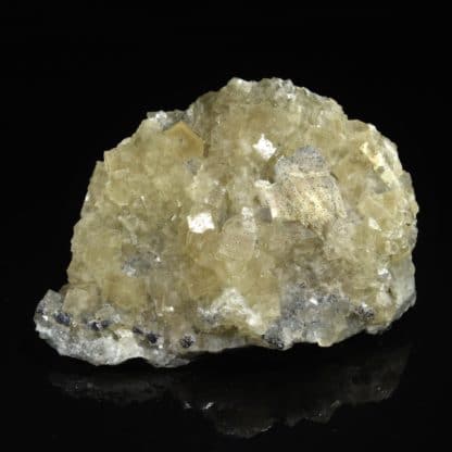 Barytine et fluorine, mine du Rossignol, Chaillac, Indre.