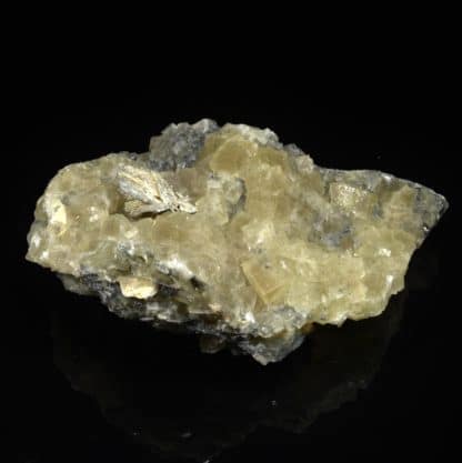 Barytine et fluorine, mine du Rossignol, Chaillac, Indre.