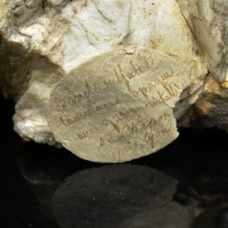 Barytine et quartz, Chaponost, près de Lyon, Rhône.