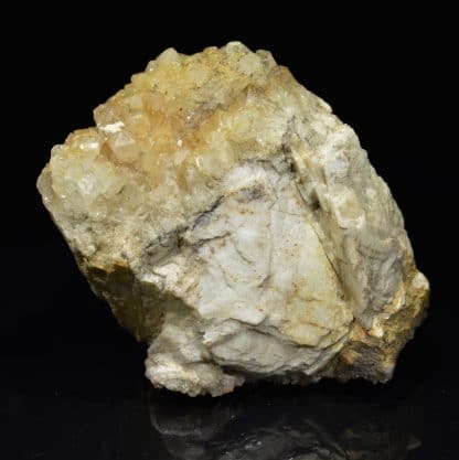 Barytine et quartz, Chaponost, près de Lyon, Rhône.