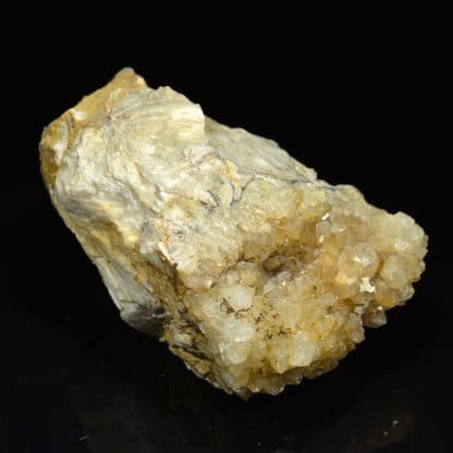 Barytine et quartz, Chaponost, près de Lyon, Rhône.