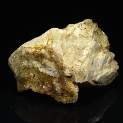 Barytine et quartz, Chaponost, près de Lyon, Rhône.