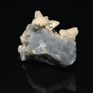 Calcite pseudo calcédoine, mine de la Diège, Aveyron.