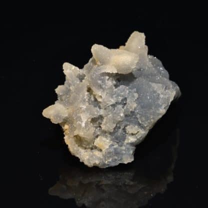 Calcite pseudo calcédoine, Mine de la Diège, Aveyron