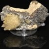 Calcite, galène et sphalérite (blende), Planioles, près de Figeac, Lot.