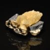 Calcite et Galène, mine de Planioles, Lot.