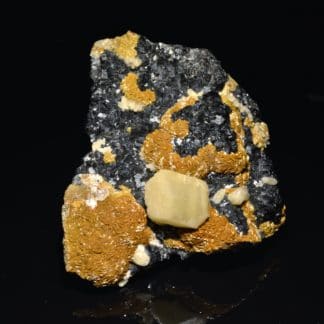 Sphalérite, sidérite et calcite, Peyrebrune, Tarn