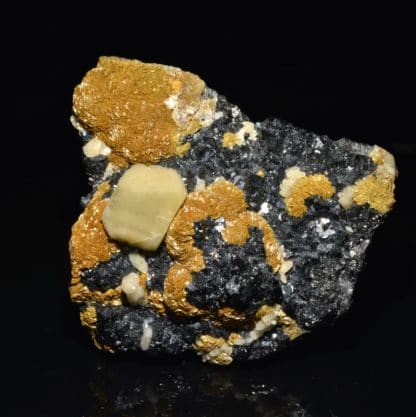 Sphalérite, sidérite et calcite, Peyrebrune, Tarn