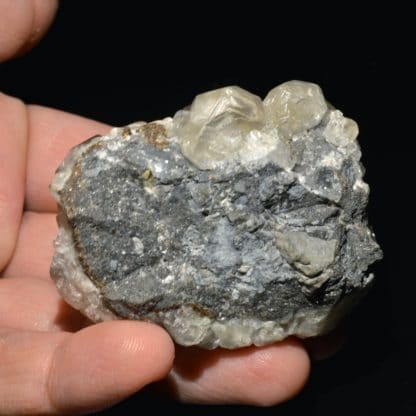 Calcite, mine de Trèves, Gard.