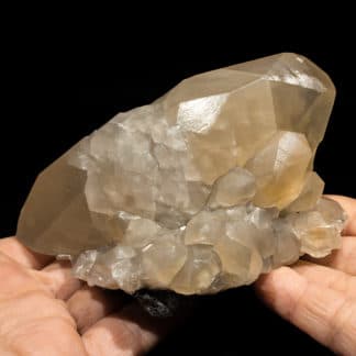 Calcite maclée, mine de Trèves, Gard.