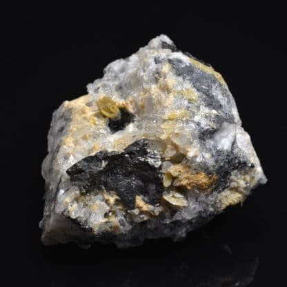 Cannizzarite, sidérite, tétraédrite, La Mure, Isère.