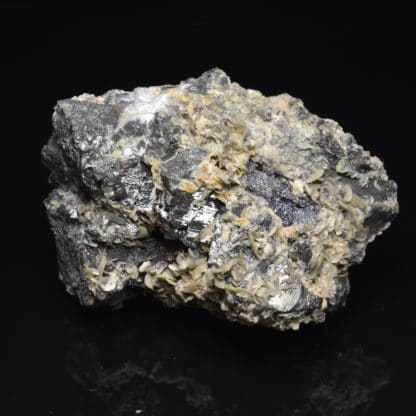 Cannizzarite, sidérite, tétraédrite, La Mure, Isère.