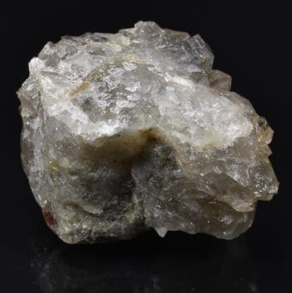 Chalcopyrite sur quartz, Laguépie, Tarn-et-Garonne.