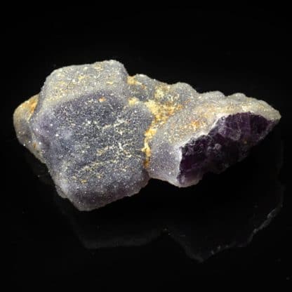 Fluorine, quartz, carrière du Pont des Bouyges, Moustier-Ventadour, Corrèze