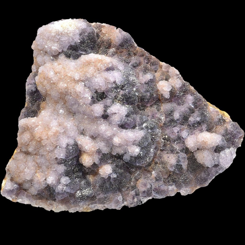 Fluorine dodécaédrique, mine de Maine à Reclesne, Saône-et-Loire.