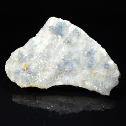 Fluorine bleue sur quartz, Fontsante, Var.