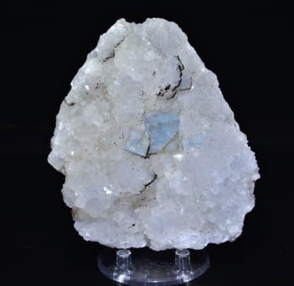 Fluorine et quartz de Montroc, Tarn.