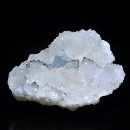 Fluorine et quartz de Montroc, Tarn.