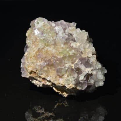 Fluorine, quartz, Saint-Laurent-Les-Bains, Ardèche