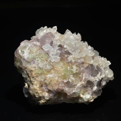 Fluorine, quartz, Saint-Laurent-Les-Bains, Ardèche