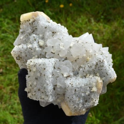 Fluorine, quartz, Le Burg, Tarn, France