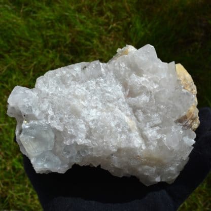 Fluorine, quartz, Le Burg, Tarn, France