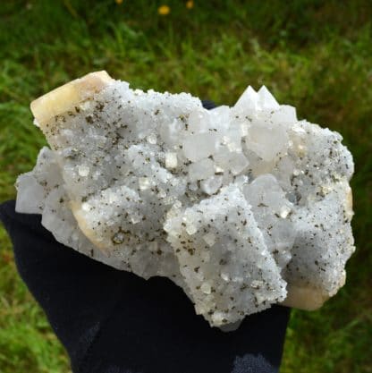 Fluorine, quartz, Le Burg, Tarn, France