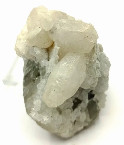 Calcite sur Fluorine (Fluorite), Mine de Fontsante, Var.