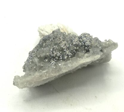 Galène, quartz et baryte de Mercoirol, Gard.