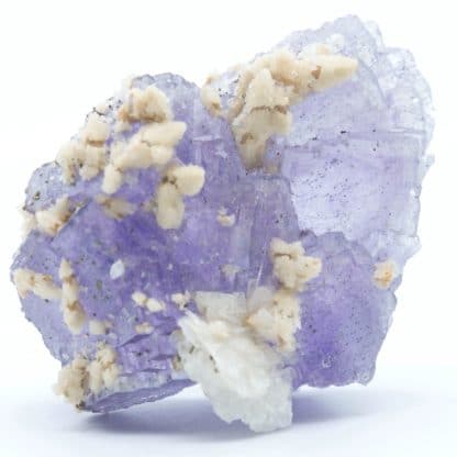 Fluorine, calcite et barytine de Fontsante, Var.