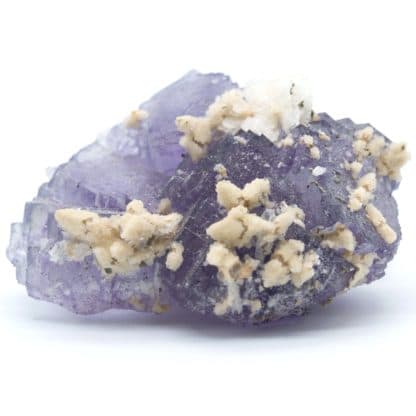 Fluorine, calcite et barytine de Fontsante, Var.