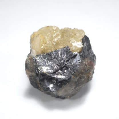 Galène, calcite, La Besse, Saint-Julien-aux-Bois, Corrèze